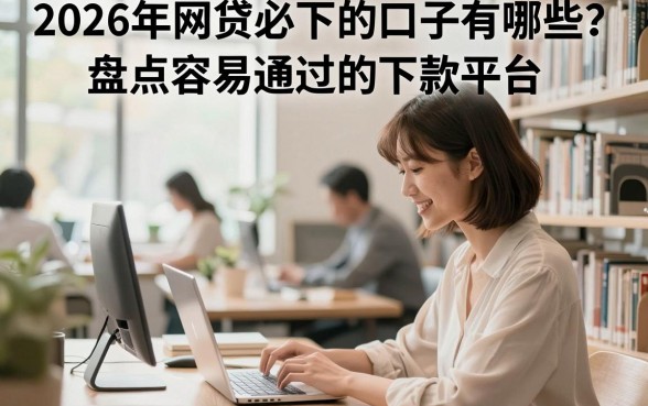 2026年网贷必下的口子有哪些？盘点容易通过的下款平台