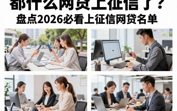 都什么网贷上征信了？盘点2026必看上征信网贷名单