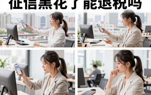 征信黑花了能退税吗,征信黑了还能退个人所得税吗