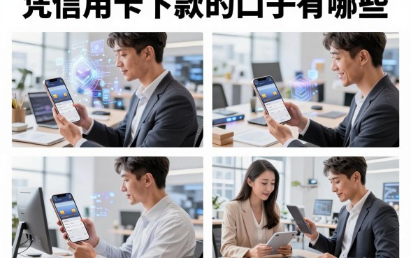 凭信用卡下款的口子有哪些，凭信用卡下款的口子真的靠谱吗