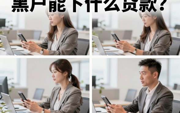 黑户能下什么贷款?征信黑户哪里可以借到钱
