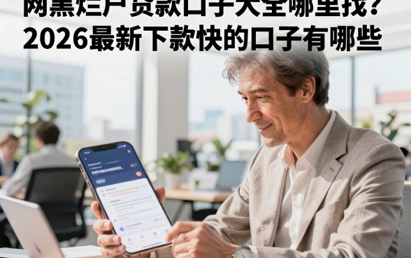 网黑烂户贷款口子大全哪里找？2026最新下款快的口子有哪些