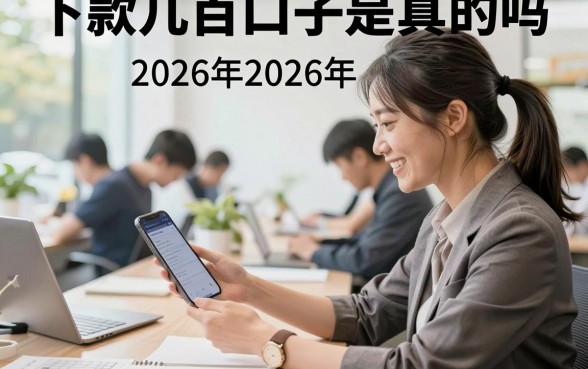 下款几百口子是真的吗，2026年还有哪些容易下款的口子
