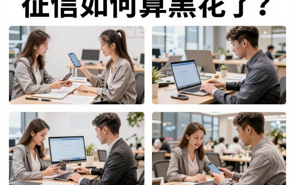 征信如何算黑花了?征信黑名单和花户的区别详解