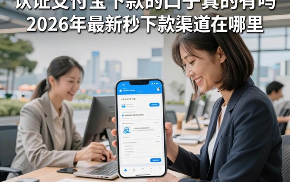 认证支付宝下款的口子真的有吗,2026年最新秒下款渠道在哪里