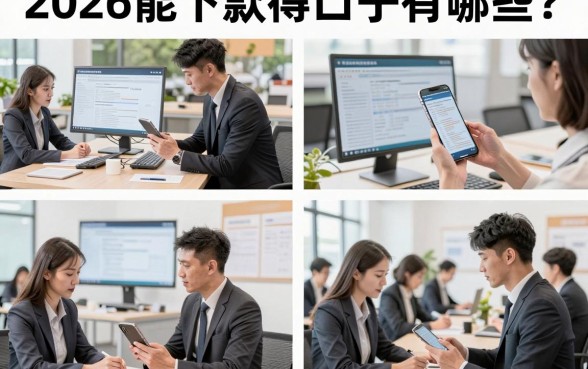 2026能下款得口子有哪些?盘点2026年容易下款的贷款平台