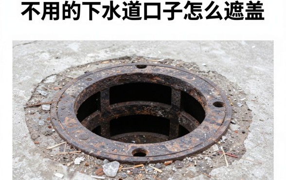 不用的下水道口子怎么遮盖，废弃下水道口用什么封堵最严实