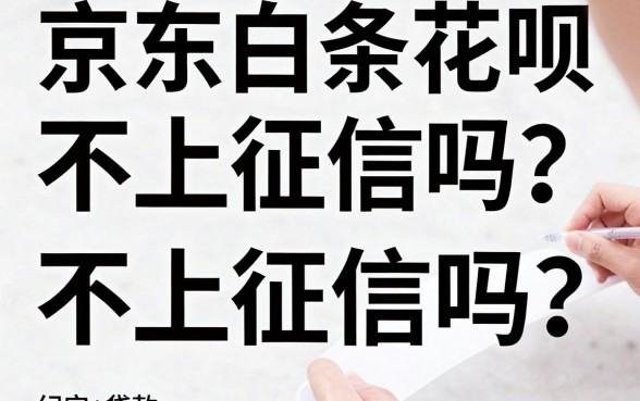 京东白条花呗不上征信吗？揭秘真实上报情况与影响