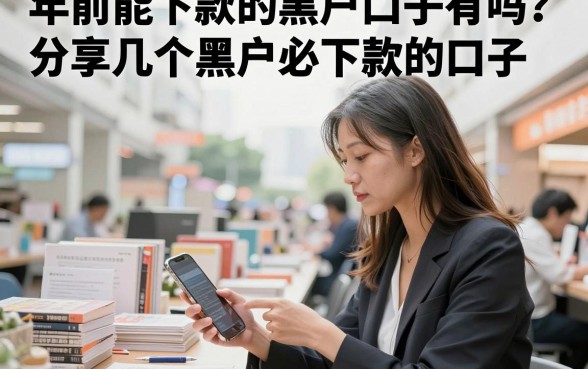 年前能下款的黑户口子有吗?分享几个黑户必下款的口子