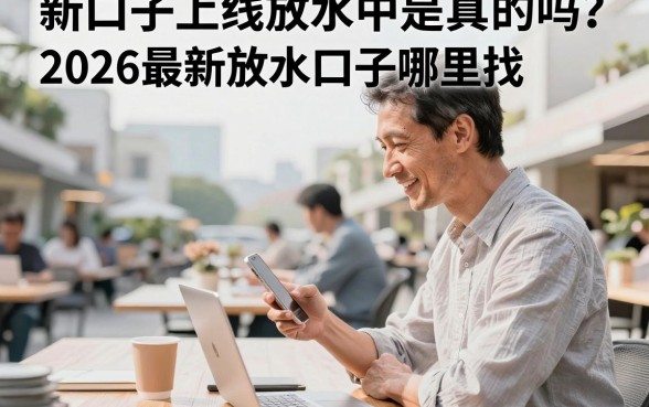 新口子上线放水中是真的吗？2026最新放水口子哪里找？