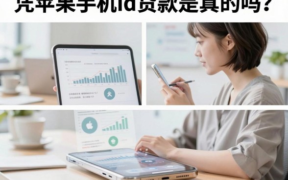 凭苹果手机id贷款是真的吗?凭苹果id可以贷款吗