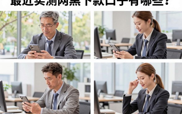 最近实测网黑下款口子有哪些?网黑哪里能下款?