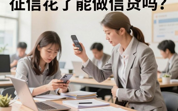 征信花了能做信贷吗?征信花哪里可以贷款急用