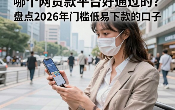 哪个网贷款平台好通过的?盘点2026年门槛低易下款的口子