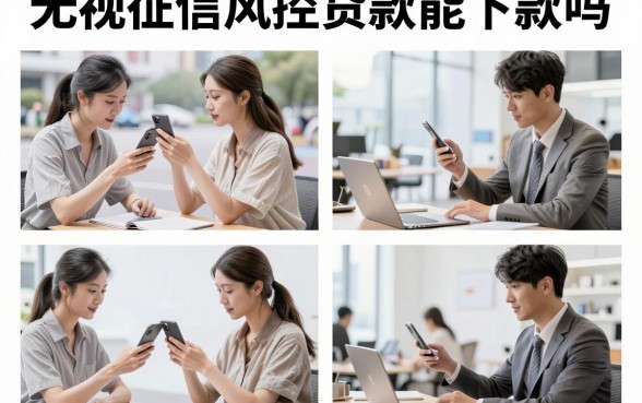 无视征信风控贷款能下款吗，黑户哪里可以借到钱