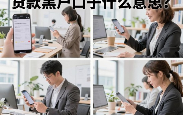 贷款黑户口子什么意思?黑户哪里能贷到款