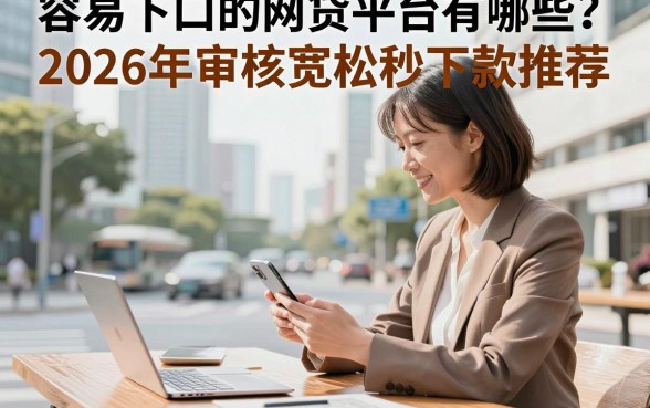 容易下口的网贷平台有哪些？2026年审核宽松秒下款推荐