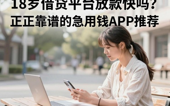 18岁借贷平台放款快吗？正规靠谱的急用钱APP推荐