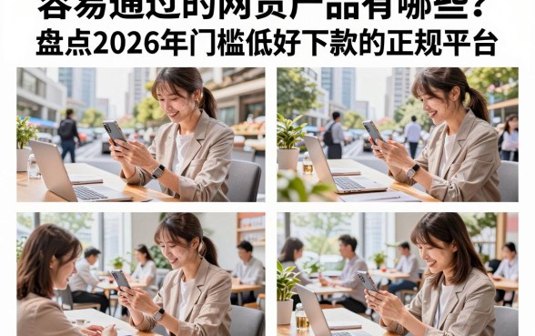 容易通过的网贷产品有哪些？盘点2026年门槛低好下款的正规平台