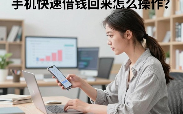 手机快速借钱回来怎么操作?哪个平台放款最快最安全