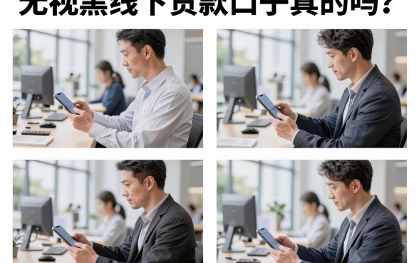 无视黑白线下贷款口子真的吗?无视黑白哪里能下款