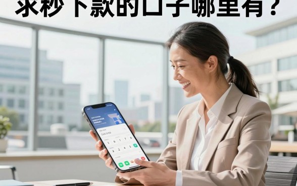 求秒下款的口子哪里有?2026年最新秒批到账的平台推荐
