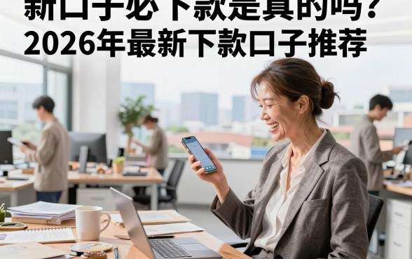 新口子必下款是真的吗?2026年最新下款口子推荐