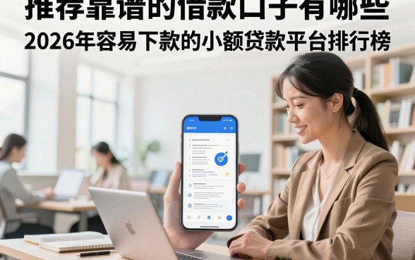 推荐靠谱的借款口子有哪些，2026年容易下款的小额贷款平台排行榜