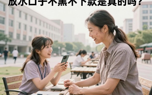放水口子不黑不下款是真的吗?2026靠谱放水口子有哪些