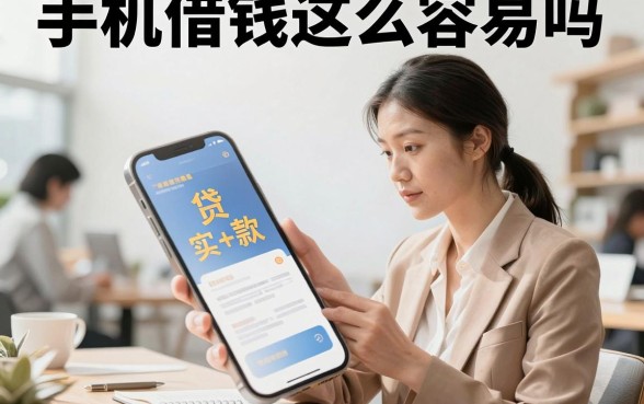 手机借钱这么容易吗,手机借钱哪个平台容易通过审核