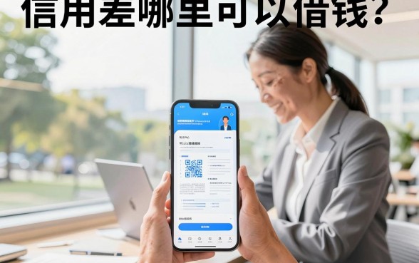 信用差哪里可以借钱？征信不好急需用钱哪里能贷