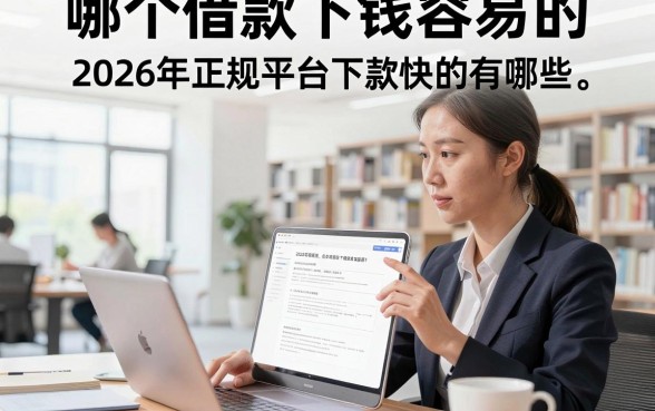 哪个借款下钱容易的，2026年正规平台下款快的有哪些？