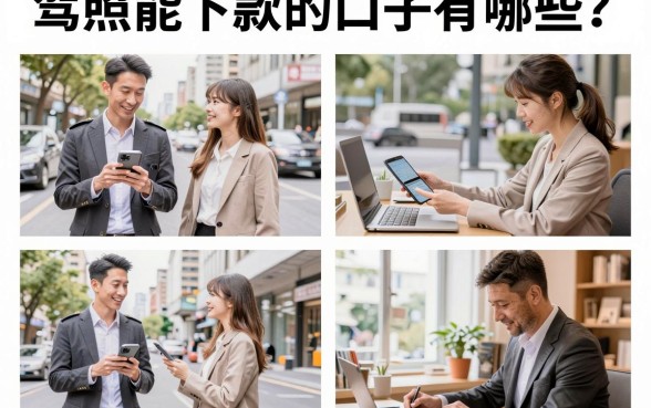 驾照能下款的口子有哪些?凭驾照贷款正规平台推荐