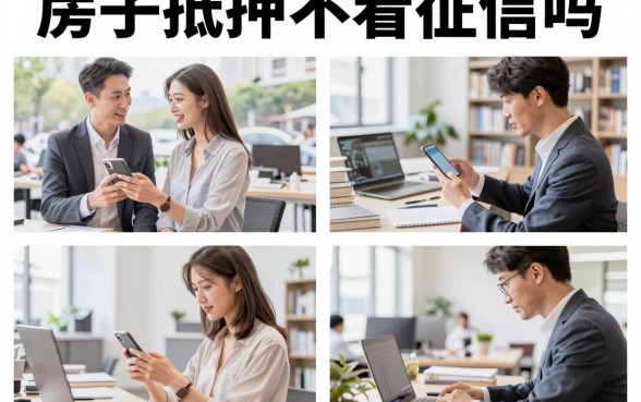 房子抵押不看征信吗,征信黑户能办理房屋抵押贷款吗