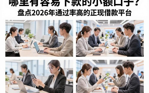 哪里有容易下款的小额口子？盘点2026年通过率高的正规借款平台