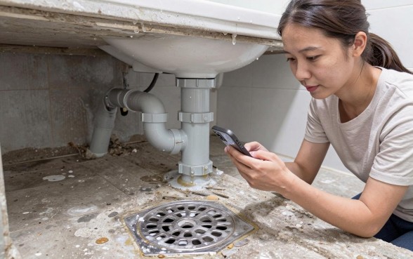 地面上的下水管口子怎么处理,地面下水管口漏水维修方法