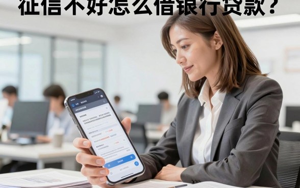征信不好怎么借银行贷款?征信花有逾期哪里能贷到款