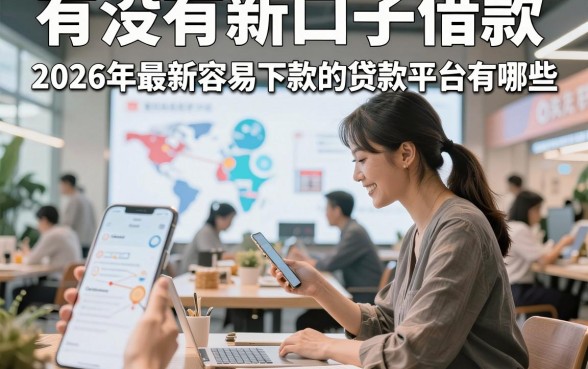 有没有新口子借款,2026年最新容易下款的贷款平台有哪些