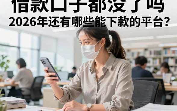 借款口子都没了吗，2026年还有哪些能下款的平台？