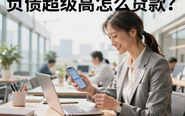 负债超级高怎么贷款？负债过高哪里能借到钱