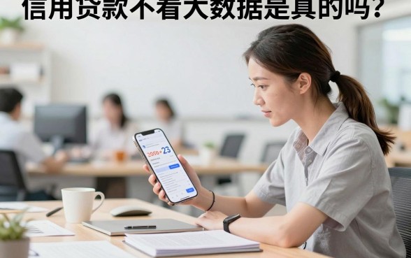 信用贷款不看大数据是真的吗?哪里有正规不看大数据的贷款平台