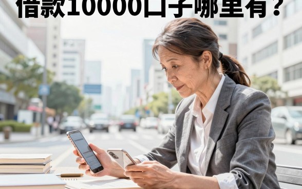 借款10000口子哪里有？盘点容易通过的小额贷款平台