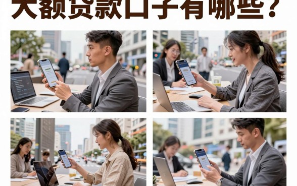 大额贷款口子有哪些?2026年容易下款的大额贷款口子推荐