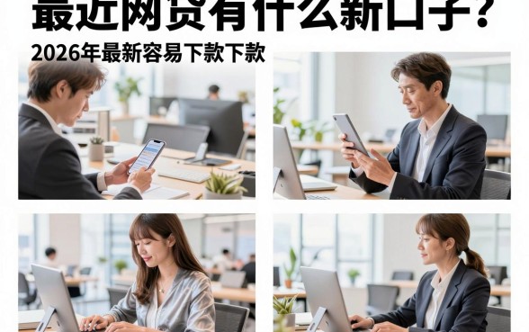 最近网贷有什么新口子？2026年最新容易下款的网贷平台推荐