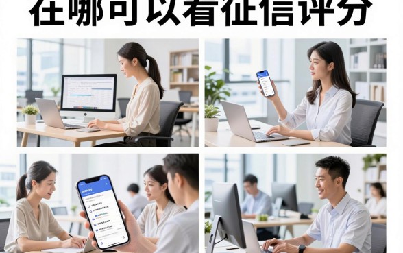 在哪可以看征信评分,个人征信评分在哪里查询