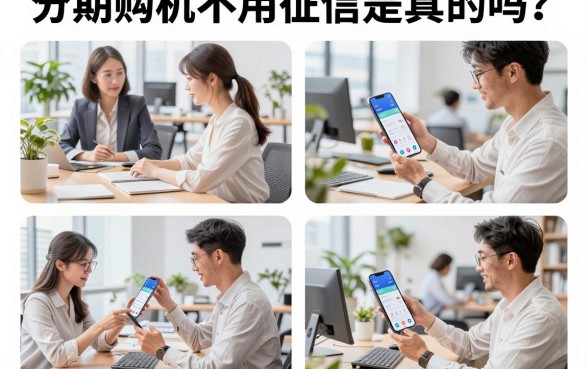 分期购机不用征信是真的吗?哪些平台可以不查征信买手机