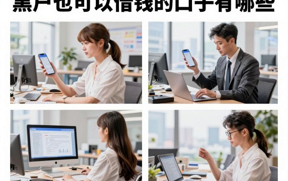 黑户也可以借钱的口子有哪些,揭秘黑户必下的贷款渠道