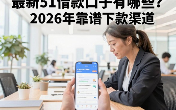 最新51借款口子有哪些?分享2026年靠谱下款渠道