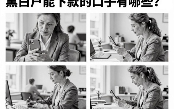 黑白户能下款的口子有哪些？黑白户真的能下款的贷款平台推荐