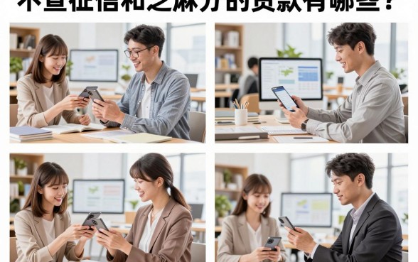 不查征信和芝麻分的贷款有哪些?哪里能下款?